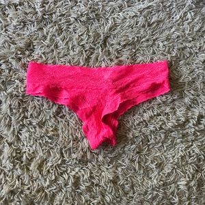 VS hot pink underwear